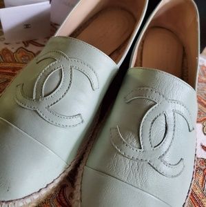 Channel espadrilles - gently worn